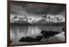 Cordillera Del Paine. Granite Monoliths. Torres Del Paine NP. Chile-Tom Norring-Framed Photographic Print