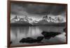 Cordillera Del Paine. Granite Monoliths. Torres Del Paine NP. Chile-Tom Norring-Framed Photographic Print