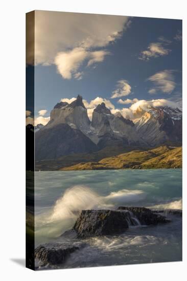 Cordillera Del Paine. Granite Monoliths. Torres Del Paine NP. Chile-Tom Norring-Stretched Canvas