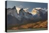 Cordillera Del Paine. Granite Monoliths. Torres Del Paine NP. Chile-Tom Norring-Stretched Canvas