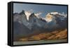 Cordillera Del Paine. Granite Monoliths. Torres Del Paine NP. Chile-Tom Norring-Framed Stretched Canvas