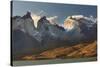 Cordillera Del Paine. Granite Monoliths. Torres Del Paine NP. Chile-Tom Norring-Stretched Canvas