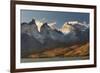 Cordillera Del Paine. Granite Monoliths. Torres Del Paine NP. Chile-Tom Norring-Framed Photographic Print