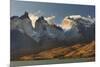 Cordillera Del Paine. Granite Monoliths. Torres Del Paine NP. Chile-Tom Norring-Mounted Photographic Print