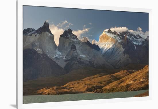 Cordillera Del Paine. Granite Monoliths. Torres Del Paine NP. Chile-Tom Norring-Framed Photographic Print