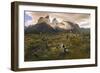 Cordillera Del Paine. Granite Monoliths. Torres Del Paine NP. Chile-Tom Norring-Framed Photographic Print