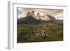 Cordillera Del Paine. Granite Monoliths. Torres Del Paine NP. Chile-Tom Norring-Framed Photographic Print