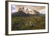 Cordillera Del Paine. Granite Monoliths. Torres Del Paine NP. Chile-Tom Norring-Framed Photographic Print