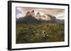 Cordillera Del Paine. Granite Monoliths. Torres Del Paine NP. Chile-Tom Norring-Framed Photographic Print