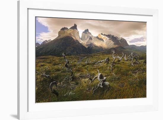 Cordillera Del Paine. Granite Monoliths. Torres Del Paine NP. Chile-Tom Norring-Framed Photographic Print