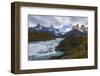 Cordillera Del Paine. Granite Monoliths. Torres Del Paine NP. Chile-Tom Norring-Framed Photographic Print