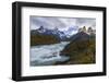 Cordillera Del Paine. Granite Monoliths. Torres Del Paine NP. Chile-Tom Norring-Framed Photographic Print