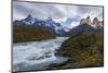 Cordillera Del Paine. Granite Monoliths. Torres Del Paine NP. Chile-Tom Norring-Mounted Photographic Print