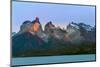 Cordillera Del Paine. Granite Monoliths. Torres Del Paine NP. Chile-Tom Norring-Mounted Photographic Print