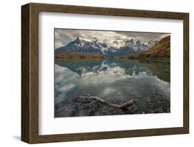 Cordillera Del Paine. Granite Monoliths. Torres Del Paine NP. Chile-Tom Norring-Framed Photographic Print