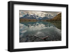 Cordillera Del Paine. Granite Monoliths. Torres Del Paine NP. Chile-Tom Norring-Framed Photographic Print