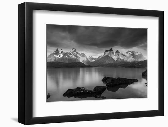 Cordillera Del Paine. Granite Monoliths. Torres Del Paine NP. Chile-Tom Norring-Framed Photographic Print