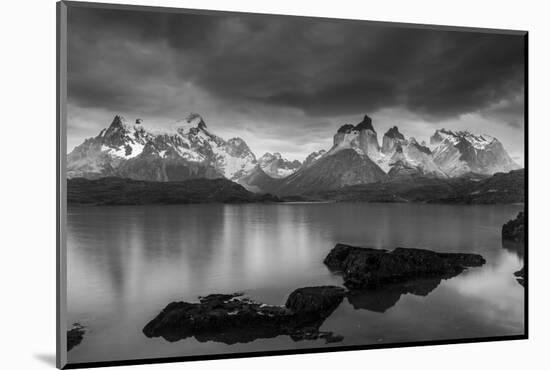 Cordillera Del Paine. Granite Monoliths. Torres Del Paine NP. Chile-Tom Norring-Mounted Photographic Print