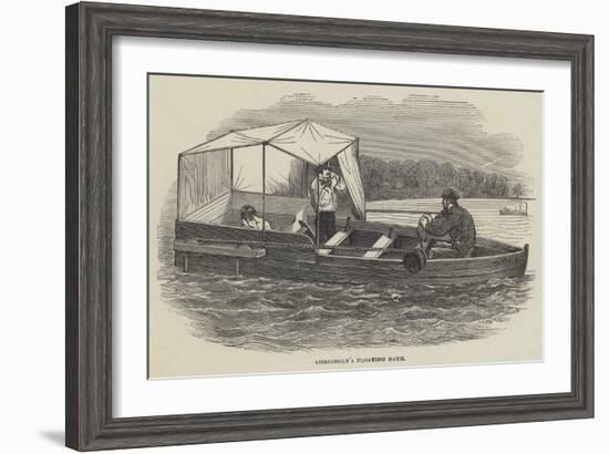 Cordingly's Floating Bath-null-Framed Giclee Print