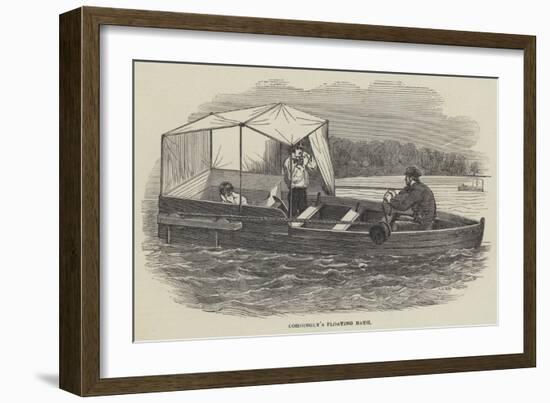 Cordingly's Floating Bath-null-Framed Giclee Print