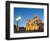 Cordoba Cathedral at Night, Cordoba, Argentina, South America-Christian Kober-Framed Photographic Print