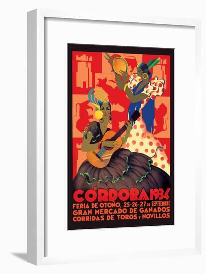 Cordoba, Feria de Otono-Gertrude Leooley-Framed Art Print