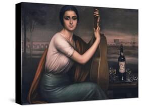 Cordobesa-Julio Romero de Torres-Stretched Canvas