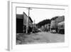 Cordova, Alaska - Main Street View-Lantern Press-Framed Art Print