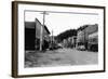 Cordova, Alaska - Main Street View-Lantern Press-Framed Art Print