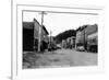 Cordova, Alaska - Main Street View-Lantern Press-Framed Premium Giclee Print