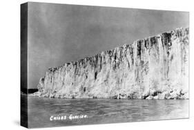 Cordova, Alaska - View of Child's Glacier-Lantern Press-Stretched Canvas
