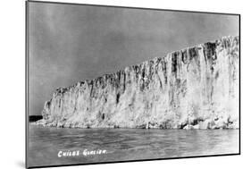 Cordova, Alaska - View of Child's Glacier-Lantern Press-Mounted Art Print