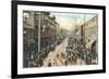 Cordova Street, Vancouver, British Columbia-null-Framed Premium Giclee Print