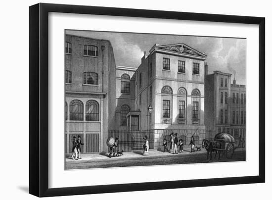 Cordwainers Hall-Thomas H Shepherd-Framed Art Print