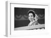 Coretta Scott King at the Democratic National Convention, NYC, 1976-Warren K. Leffler-Framed Photographic Print