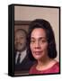 Coretta Scott King, Widow of Civil Rights Leader Martin Luther King, Jr-Vernon Merritt III-Framed Stretched Canvas