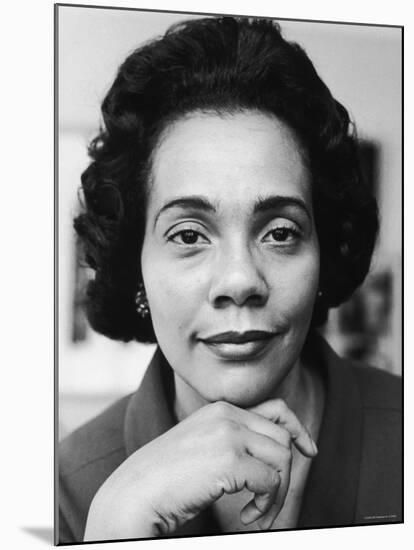 Coretta Scott King-null-Mounted Premium Photographic Print