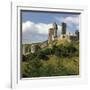 Corfe Castle, 11th Century-William the Conqueror-Framed Photographic Print