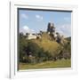 Corfe Castle, 11th Century-William the Conqueror-Framed Photographic Print