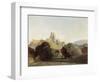 Corfe Castle, 1909-Niels Moller Lund-Framed Giclee Print