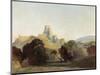 Corfe Castle, 1909-Niels Moller Lund-Mounted Giclee Print