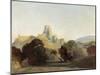 Corfe Castle, 1909-Niels Moller Lund-Mounted Giclee Print