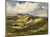 Corfe Castle and the Isle of Purbeck, 1908 (Oil on Canvas)-Philip Wilson Steer-Mounted Giclee Print