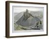 'Corfe Castle', Dorset, 1823-William Daniell-Framed Giclee Print