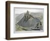 'Corfe Castle', Dorset, 1823-William Daniell-Framed Giclee Print