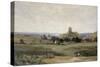 Corfe Castle, Dorset, 1905-Sir Herbert Hughes-Stanton-Stretched Canvas