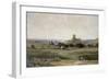 Corfe Castle, Dorset, 1905-Sir Herbert Hughes-Stanton-Framed Giclee Print