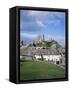 Corfe Castle, Dorset, England, United Kingdom-Roy Rainford-Framed Stretched Canvas