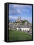 Corfe Castle, Dorset, England, United Kingdom-Roy Rainford-Framed Stretched Canvas