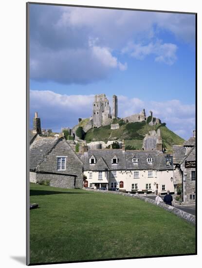 Corfe Castle, Dorset, England, United Kingdom-Roy Rainford-Mounted Photographic Print